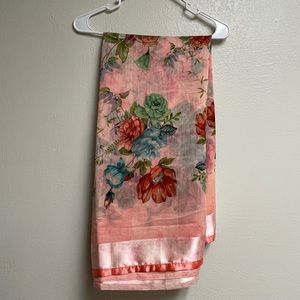 Floral saree